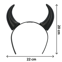 Rogi Diabła Czarne 96898