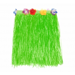 Spódnica hawajska zielona 40 cm 10286