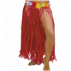 Spódnica Hawajska czerwona 75 cm 17641