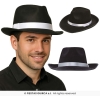 Kapelusz Al Capone czarny 13506