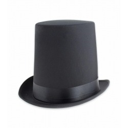 Cylinder Czarny wysoki 63133