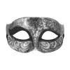 Maska Wenecka Stare Srebro 16826