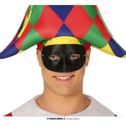 Maska wenecka czarna 12446