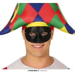 Maska wenecka czarna 12446