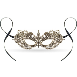 Maska ażurowa złota 11443