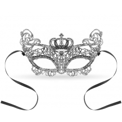 Maska Ażurowa srebrna 11448