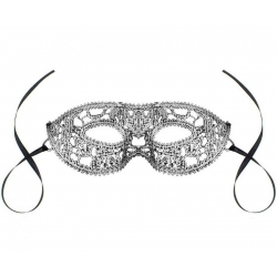 Maska ażurowa srebrna 18573