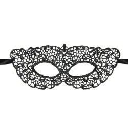 Maska Ażurowa czarna 13557