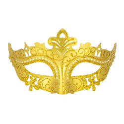 Maska Karnawałowa Złota 16829