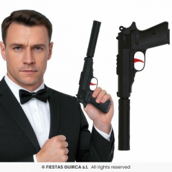 Pistolet Agenta z tłumikiem 27290