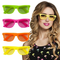 Okulary Disco neonowe mix kolor 02569