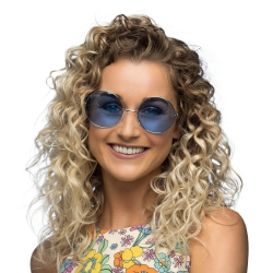 Okulary Lenonki Niebieskie  XL 44563