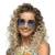 Okulary Lenonki Niebieskie  XL 44563
