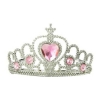 Diadem różowe kamienie 25160