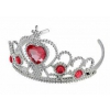 Diadem czerwone kamienie 25161