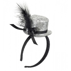 Opaska Cylinder Brokatowy 93682