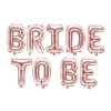 Napis foliowy BRIDE TO BE 79671