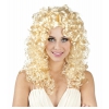 Peruka loki blond 86421