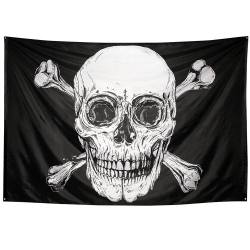 Flaga piratów 300x200 cm 74110