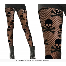 Rajstopy Kabaretki Czaszki 17898