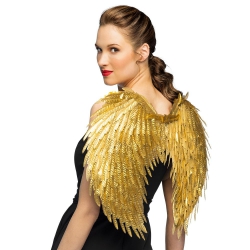 Skrzydła Złote Glamur 50x55 cm 52884