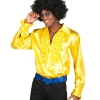 Koszula z falbanami żółta XL 02133
