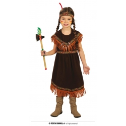 Strój Indianka brązowa 5-6 lat 82720