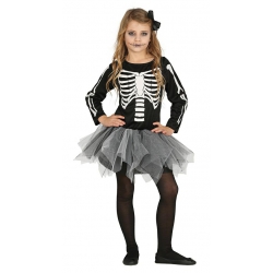 Strój Pani Szkielet  3-4 lata 87386
