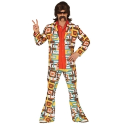 Strój Disco Man lata 70 te M 88624