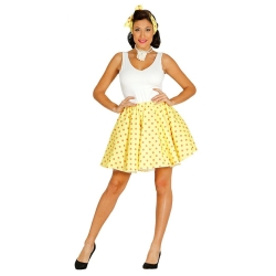Strój Pin Up żółty L 84505