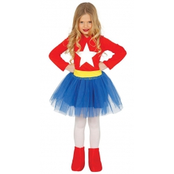 Strój Supergirl 5-6 lat 83213  sukienka