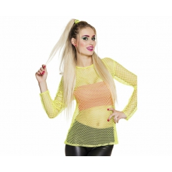 Koszula z siateczki żółta M/L 01933