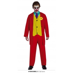 Strój Joker Czerwony 54-56 XL 88799