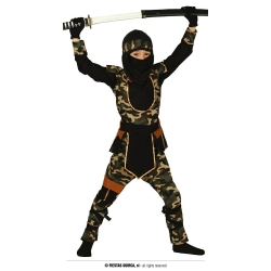 Strój Ninja Komando 10-12 lat 81453