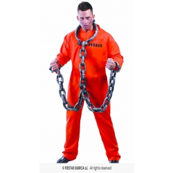 Strój Kombinezon Więźnia XXL 86477