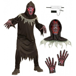 Strój Demon Czarny 140 cm 07877