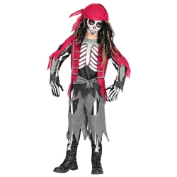Strój Szkielet Pirata 140 cm 97337