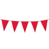 Flagi trójkąty 74752 czerwone