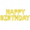Napis foliowy  HAPPY BIRTHDAY 10813