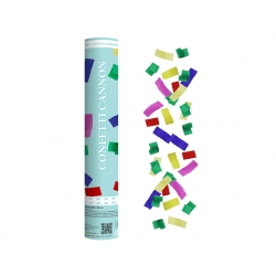 Konfetti strzelające 30 cm 64702 paski kolorowe