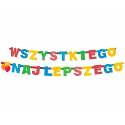 Girlanda Wszystkiego Najlepszego 69487