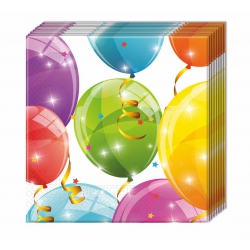 Serwetki w Balony 20 szt. 88150