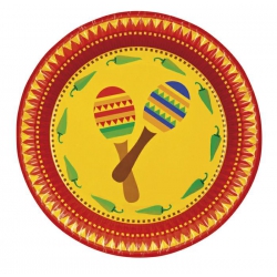 Talerzyki i kubeczki Meksykańskie 54409