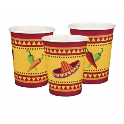 Talerzyki i kubeczki Meksykańskie 54409