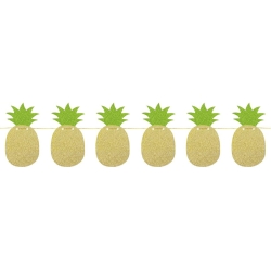 Girlanda Ananas brokatowa 10157