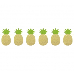 Girlanda Ananas brokatowa 10157