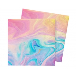 Serwetki 33x33 cm tęczowe 20 szt. 13981