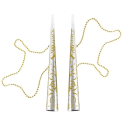 Trąbka Happy New Year 2 szt. 12269