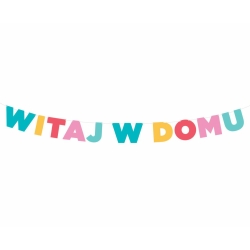 Girlanda Witaj w Domu 15555