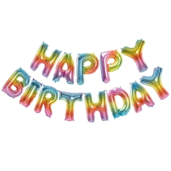 Napis foliowy HAPPY BIRTHDAY 20202